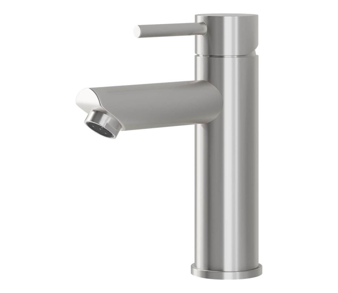 BATH DELUXE Umývadlová batéria RINGSTED 17,8 cm kartáčovaná nerezová oceľ 28-017-03-71-02