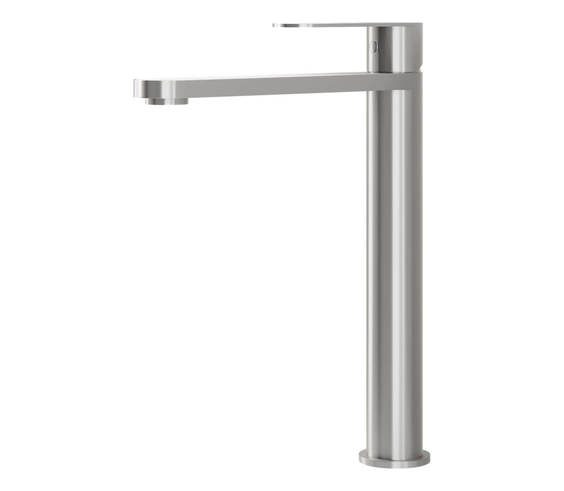 BATH DELUXE Umývadlová batéria TARNBY 27,3 cm, kartáčovaná nerezová oceľ 28-027-02-71-02