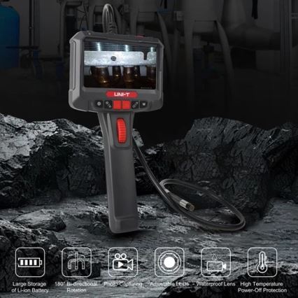 Uni-T - Inspekčná kamera 3,7V 3000 mAh IP67 1m