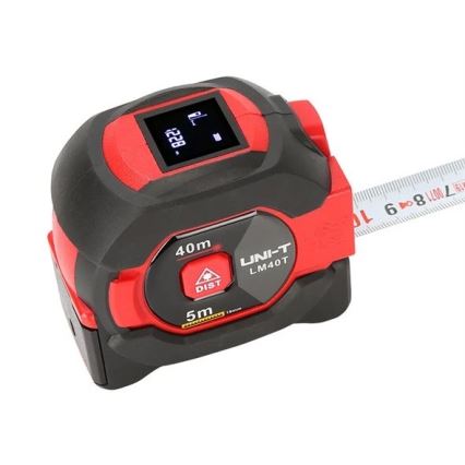 Uni-T LM 40T - Laserový a mechanický merač vzdialenosti 2xAAA