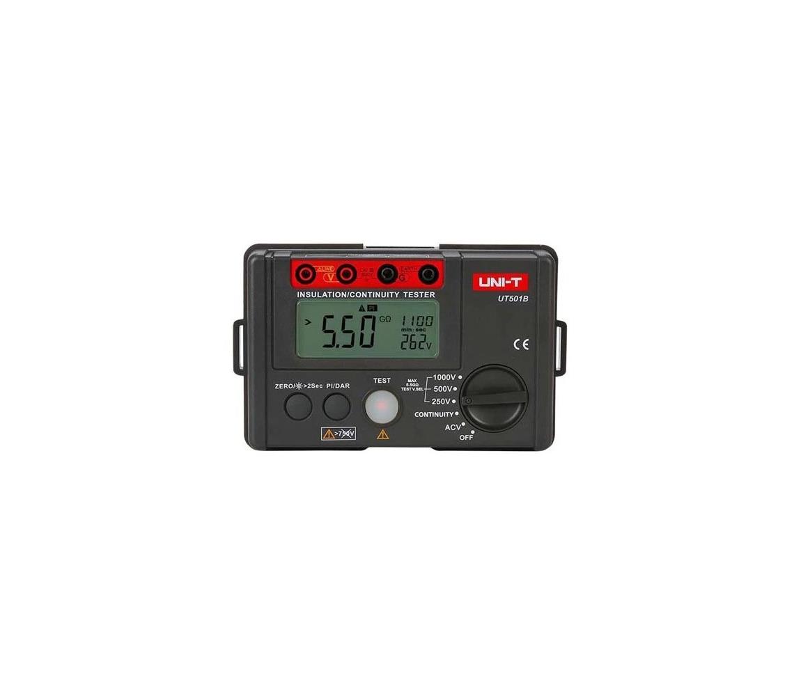 Uni-T UT501B - Tester izolačného odporu 6xAA 07720286