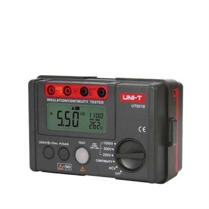 Uni-T UT501B - Tester izolačného odporu 6xAA