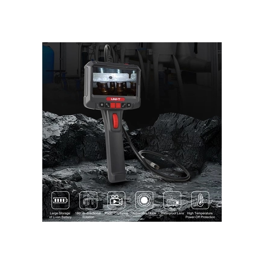 Uni-T UT663B - Inspekčná kamera 3,7V 3000 mAh IP67 1m