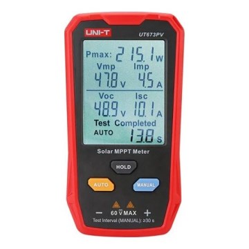 Uni-T UT673PV - Solárny multimetr MPPT