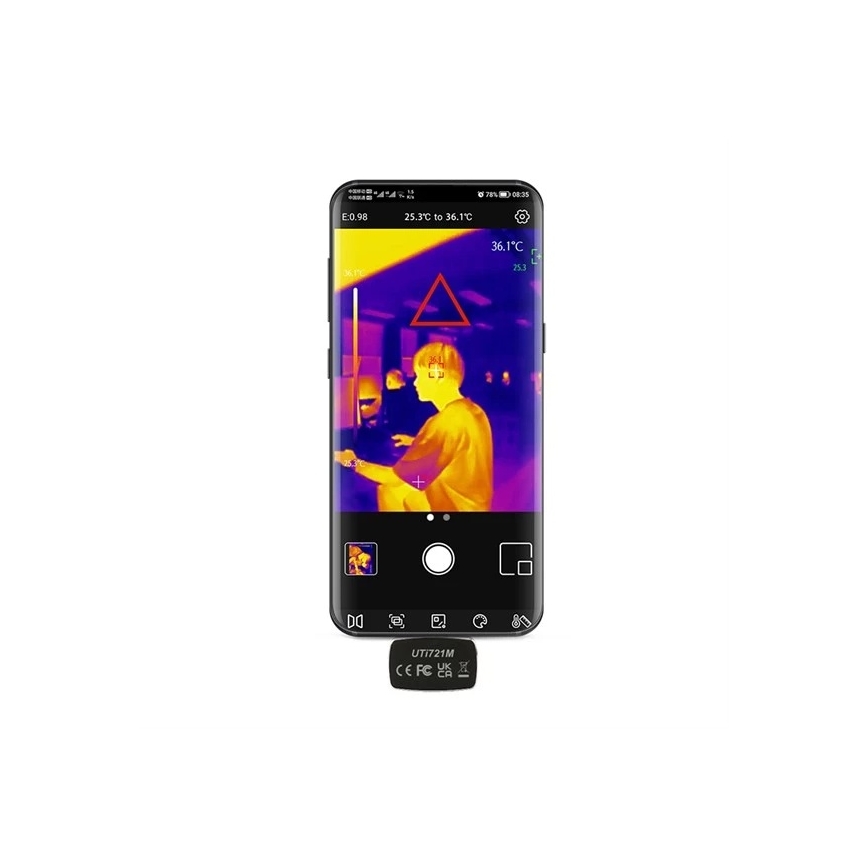 Uni-T UTi721M - Termokamera USB-C