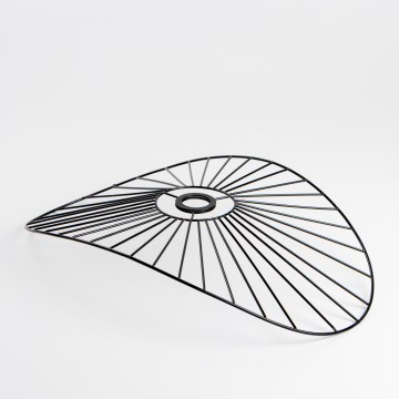 Univerzálne tienidlo CURITIBA 40x56 cm čierne