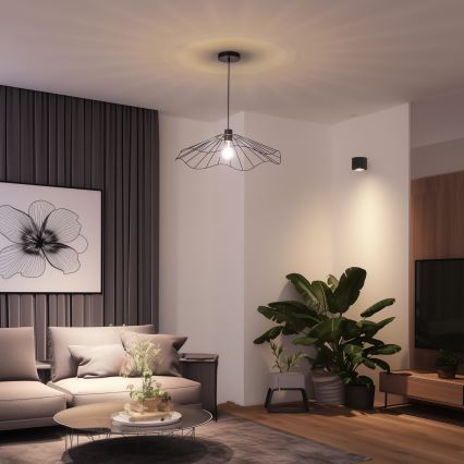 Univerzálne tienidlo CURITIBA pr. 60 cm čierne