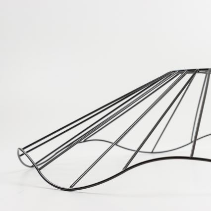 Univerzálne tienidlo CURITIBA pr. 60 cm čierne