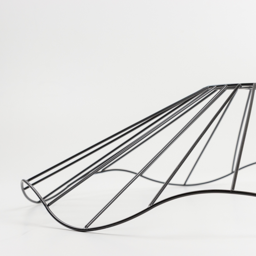 Univerzálne tienidlo CURITIBA pr. 60 cm čierne