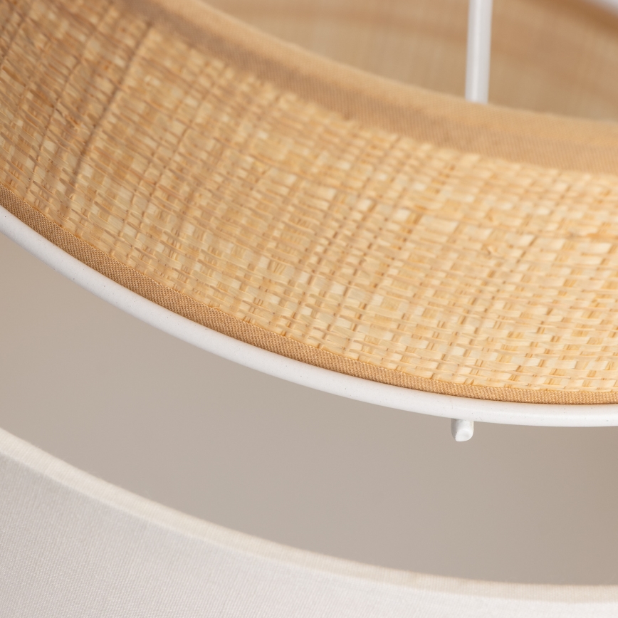 Univerzálne tienidlo KERIA pr. 30 cm béžové/biele