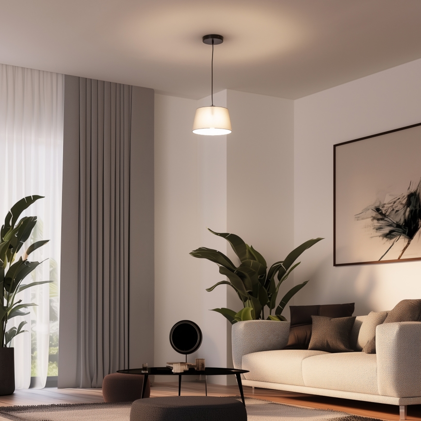 Univerzálne tienidlo KERIA, priemer 25 cm, sivé