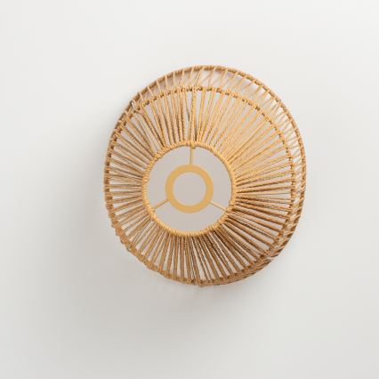 Univerzálne tienidlo KERIA, priemer 30 cm, hnedé