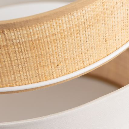 Univerzálne tienidlo KERIA priemer 40 cm béžová/biela