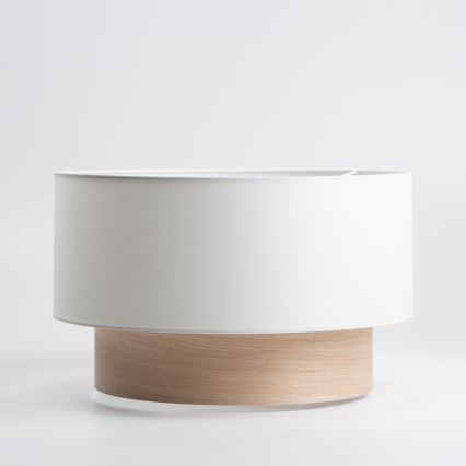 Univerzálne tienidlo KERIA, priemer 50 cm, biela/hnedá