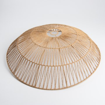 Univerzálne tienidlo KERIA, priemer 70 cm, hnedé