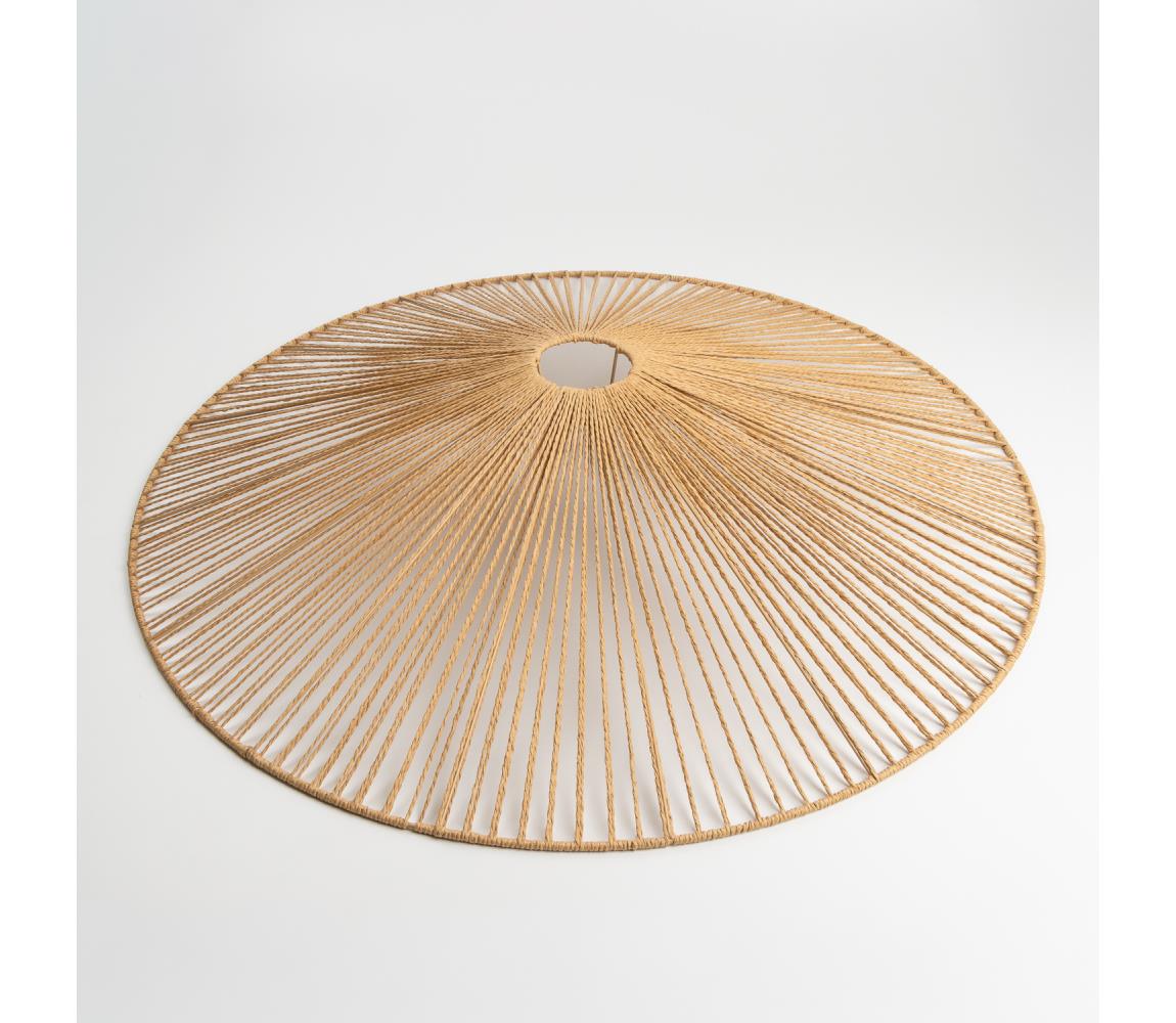 Eglo Univerzálne tienidlo KERIA, priemer 90 cm, hnedé 781109