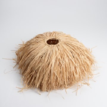 Univerzálne tienidlo pre svietidlo KERIA, priemer 40 cm, hnedé