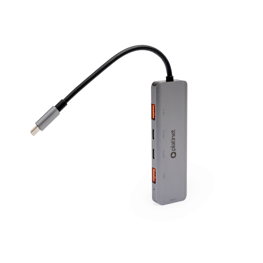 USB-C rozbočovač 5 v 1 s Power Delivery 100 W