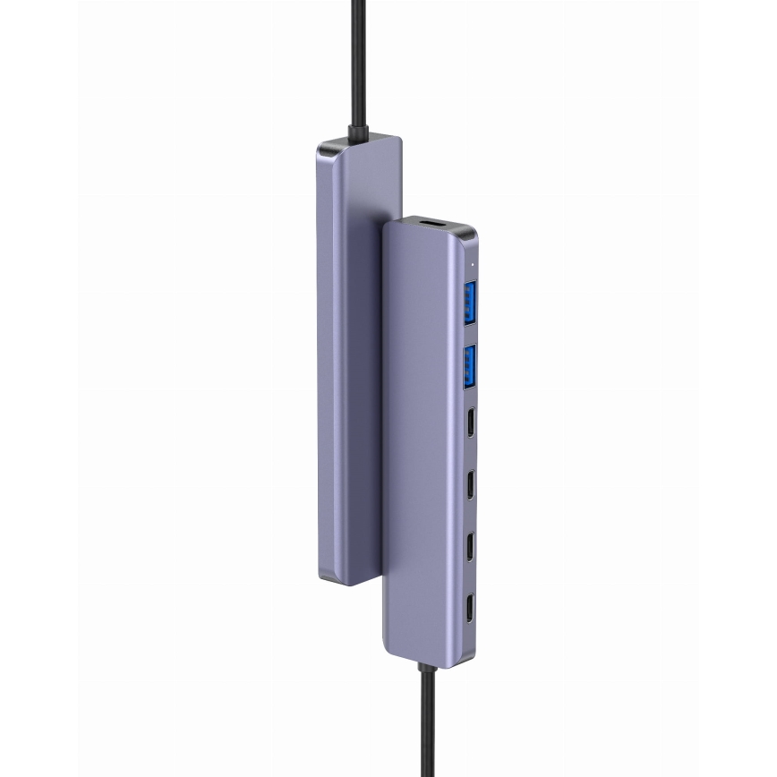 USB-C rozbočovač 7 v 1 s Power Delivery 100 W