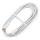USB kábel USB-C / USB-C konektor 100W 1,5m biela