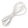 USB kábel USB-C / USB-C konektor s LED podsvietením 60W 1m biela