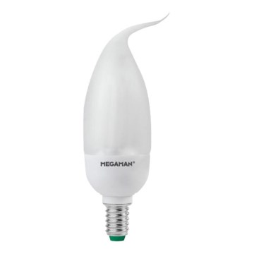 Úsporná žiarovka CANDLE LIGHT E14/9W/230V - Megaman CL409CS/TP Úsporná žiarovka CANDLE LIGHT E14/9W/230V - Megaman CL409CS/TP