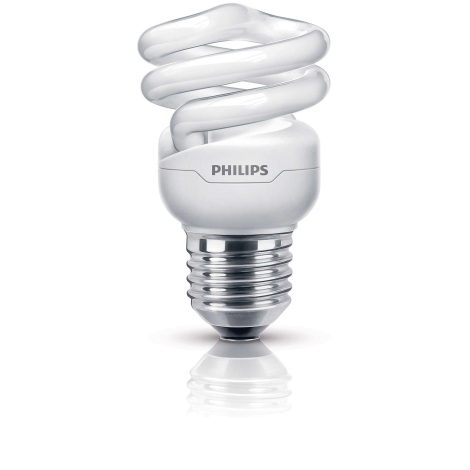 Úsporná žiarovka Philips E27/8W/230V 2700K - TORNADO