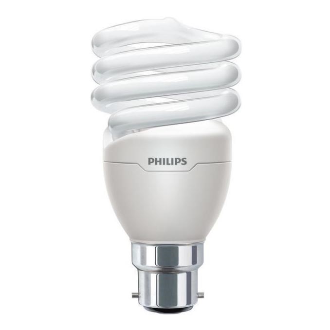 Úsporná žiarovka Philips TORNADO B22/20W/230V 2700K