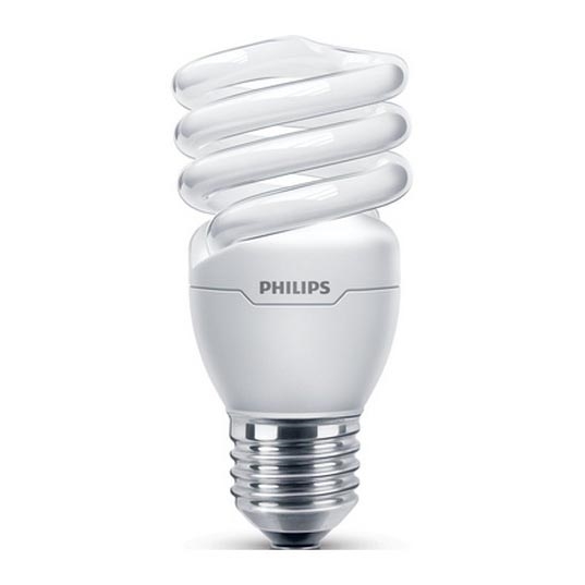 Úsporná žiarovka Philips TORNADO E27/15W/230V 6500K