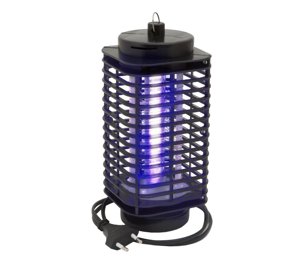 UV elektrický lapač hmyzu 1,2W/230V čierny 55627