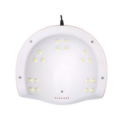 UV lampa na nechty 54W/5V ružová