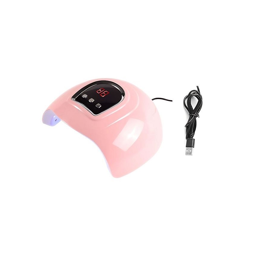 UV lampa na nechty 54W/5V ružová