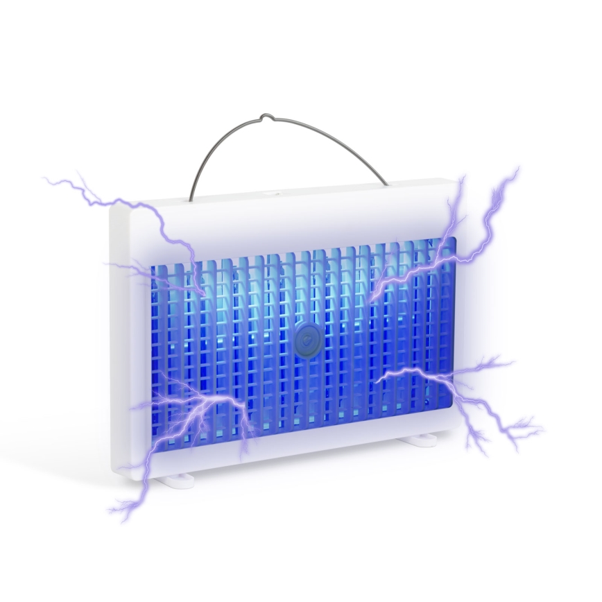 UV nabíjací lapač hmyzu 1200 mAh/5 V, biely