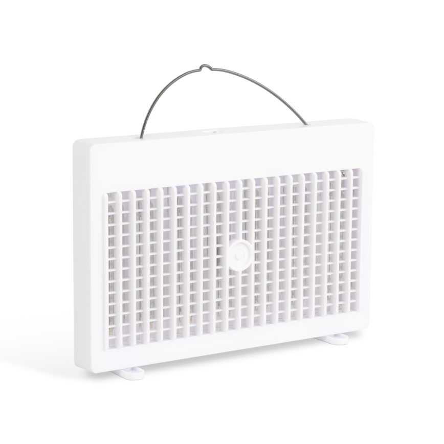 UV nabíjací lapač hmyzu 1200 mAh/5 V, biely