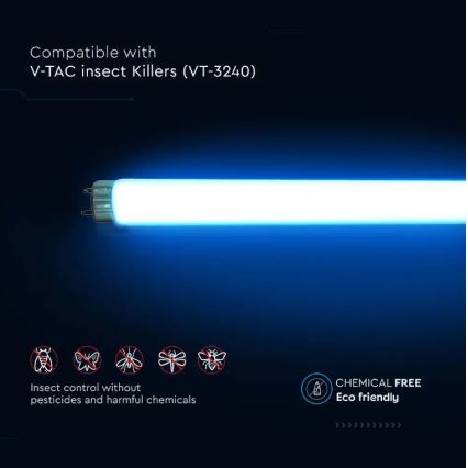 UV Žiarivková trubica pre elektrický lapač hmyzu T8 G13/20W/230V 60,5 cm