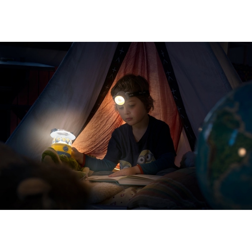 Varta 15612 - LED Detská lucerna MINIONS LED/5W/4xAA
