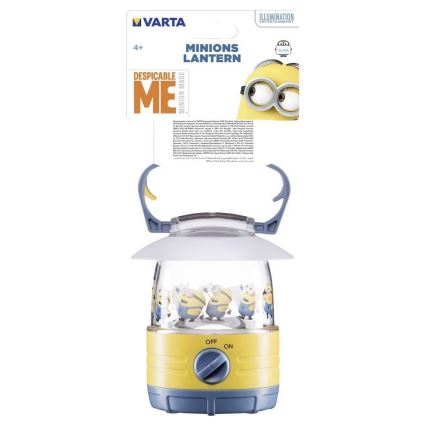 Varta 15612 - LED Detská lucerna MINIONS LED/5W/4xAA