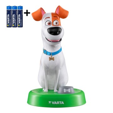 Varta 15641 - LED Detská lampa THE SECRET LIFE OF PETS LED/3xAAA