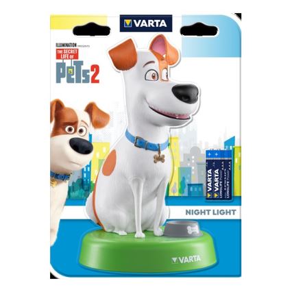 Varta 15641 - LED Detská lampa THE SECRET LIFE OF PETS LED/3xAAA