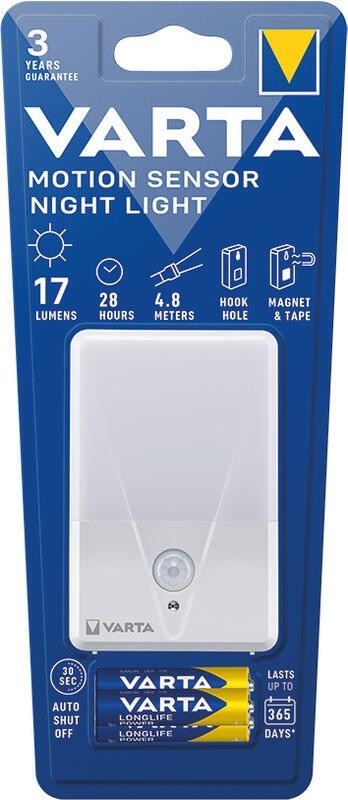 Varta 16624101421 - LED Orientačné svietidlo so senzorom NIGHT LIGHT LED/3xAAA