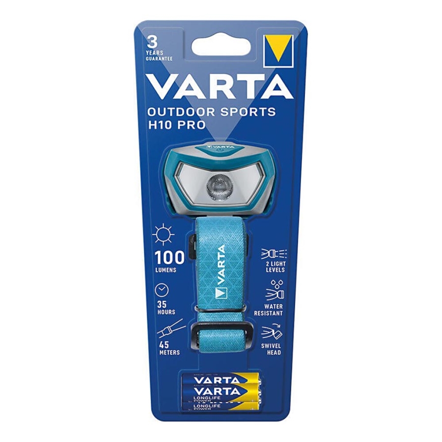 Varta 16650101421 - LED Čelovka OUTDOOR SPORTS H10 Pro LED/3xAAA