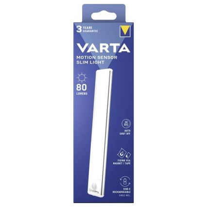 Varta 17624101111 - LED Nabíjacie osvetlenie nábytku so senzorom pohybu LED/5V 650 mAh