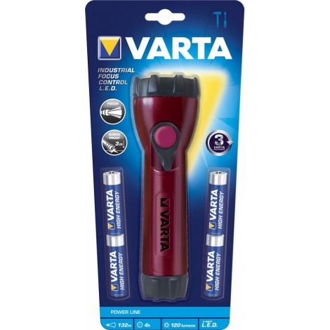 Varta 17640 - LED Baterka INDUSTRIAL LED/3W/4xAA