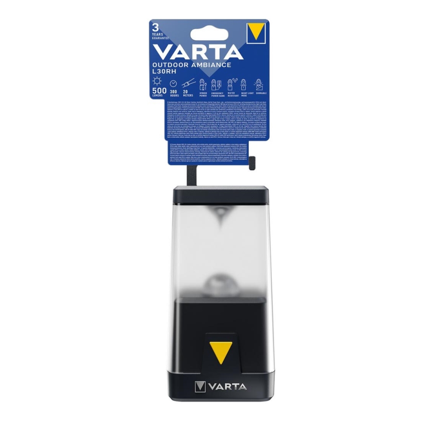 Varta 18666101111 -LED Stmievateľná campingová baterka OUTDOOR AMBIANCE LED/3xAA