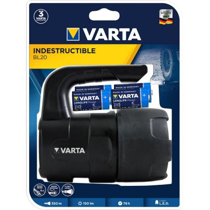 VARTA 18750 - LED Baterka LED/3W/4xC