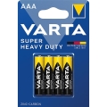 Varta 2003 - 4 ks zinkovo-uhlíková batéria SUPER HEAVY DUTY AAA 1,5 V