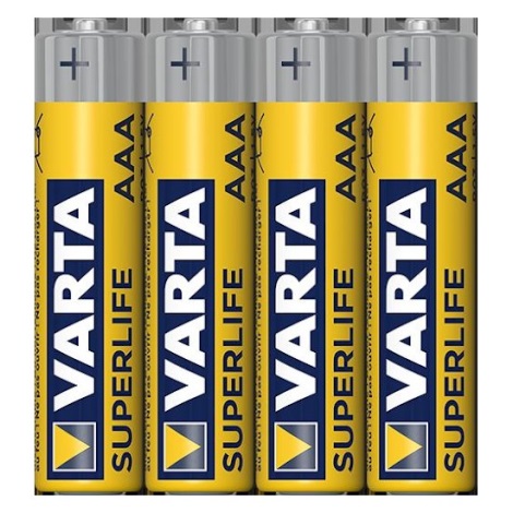 Batterie VARTA Superlife Micro AAA 4er, Tools & electric items, Low-price  Items