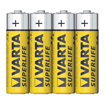 Varta 2006 - 4 ks Zinkovo-uhlíková batéria SUPERLIFE AA 1,5V SUPERLIFE