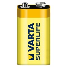 Varta 2022 - 1 ks Zinkouhlíková batéria SUPERLIFE 9V