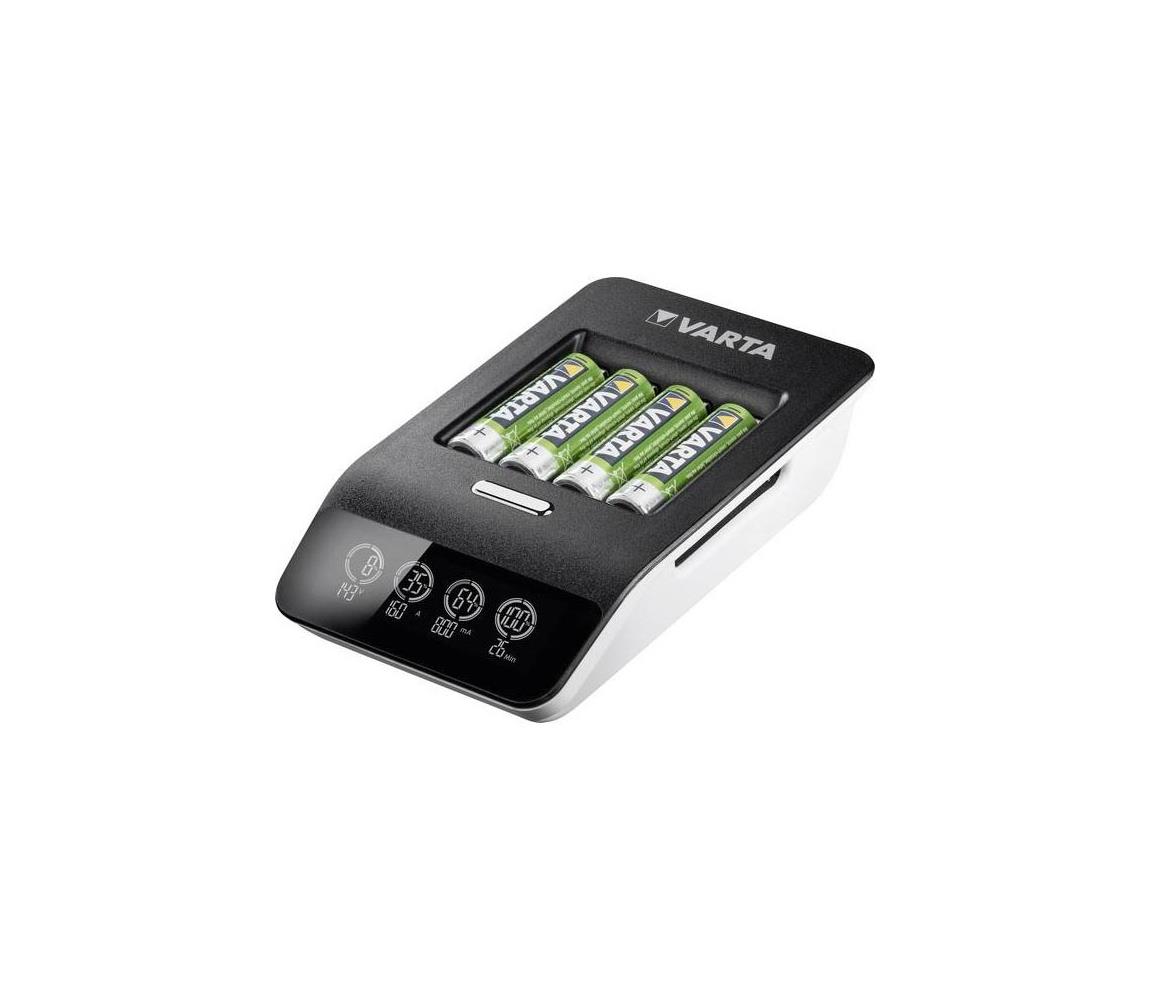 VARTA Varta 40084  - LCD Smart nabíjačka ULTRA +  4xNiMH AA 2100 mAh 230V 